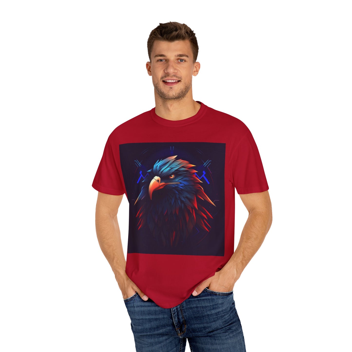 Eagle Graphic Unisex T-Shirt - Bold & Unique Design for Animal Lovers