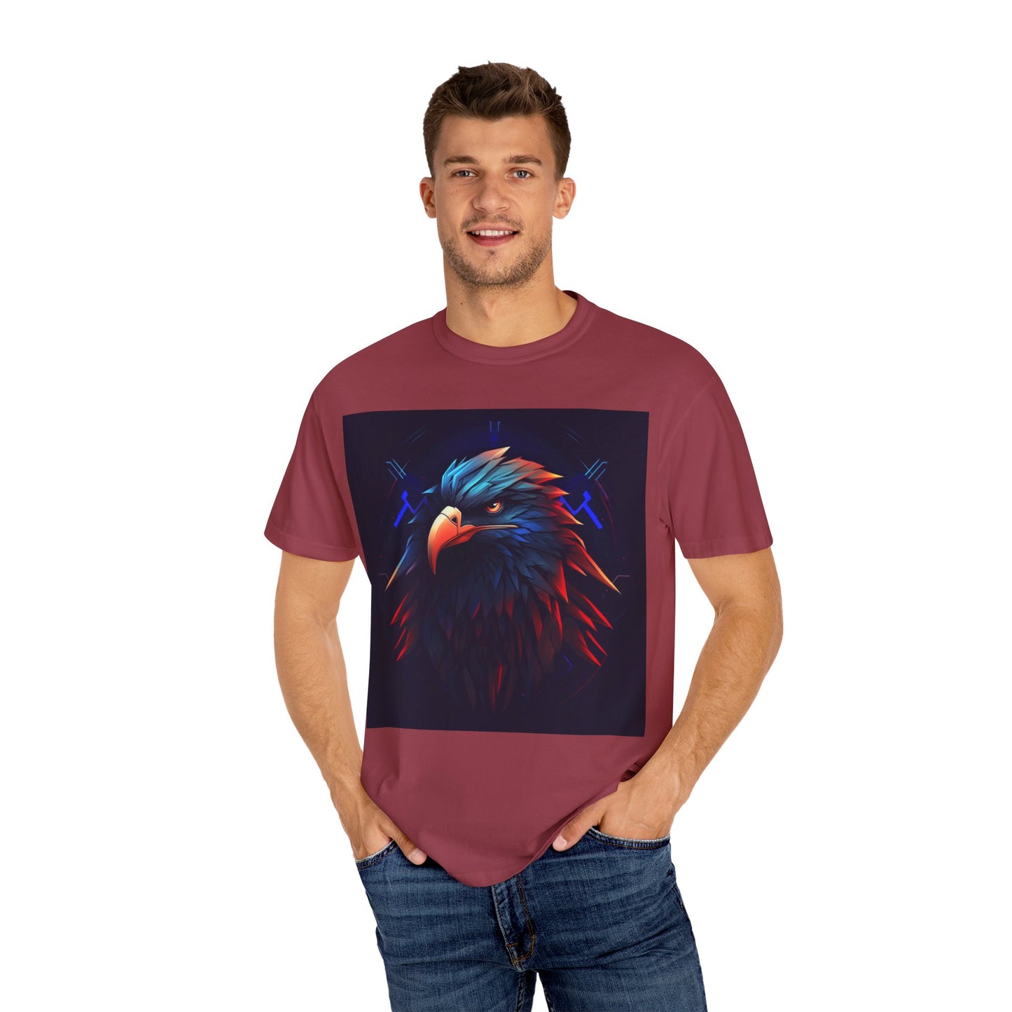 Eagle Graphic Unisex T-Shirt - Bold & Unique Design for Animal Lovers