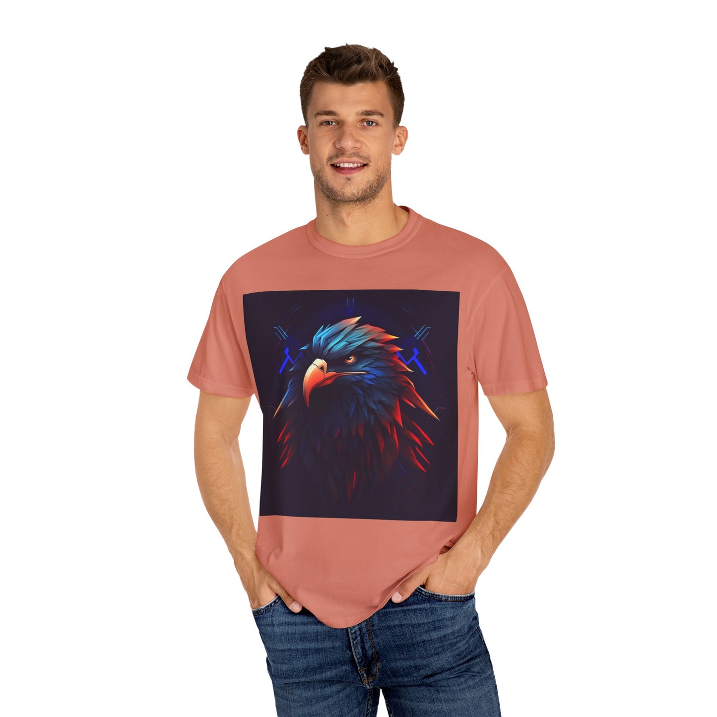 Eagle Graphic Unisex T-Shirt - Bold & Unique Design for Animal Lovers