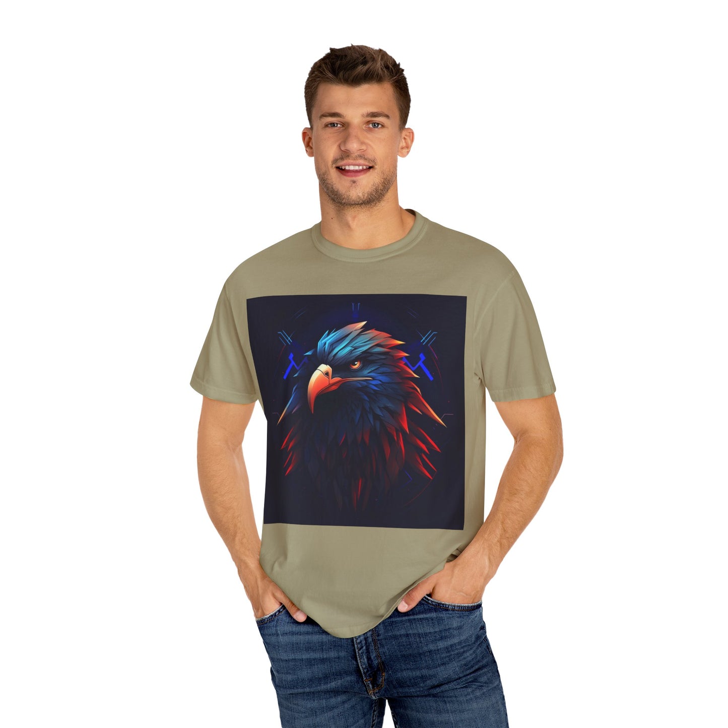 Eagle Graphic Unisex T-Shirt - Bold & Unique Design for Animal Lovers