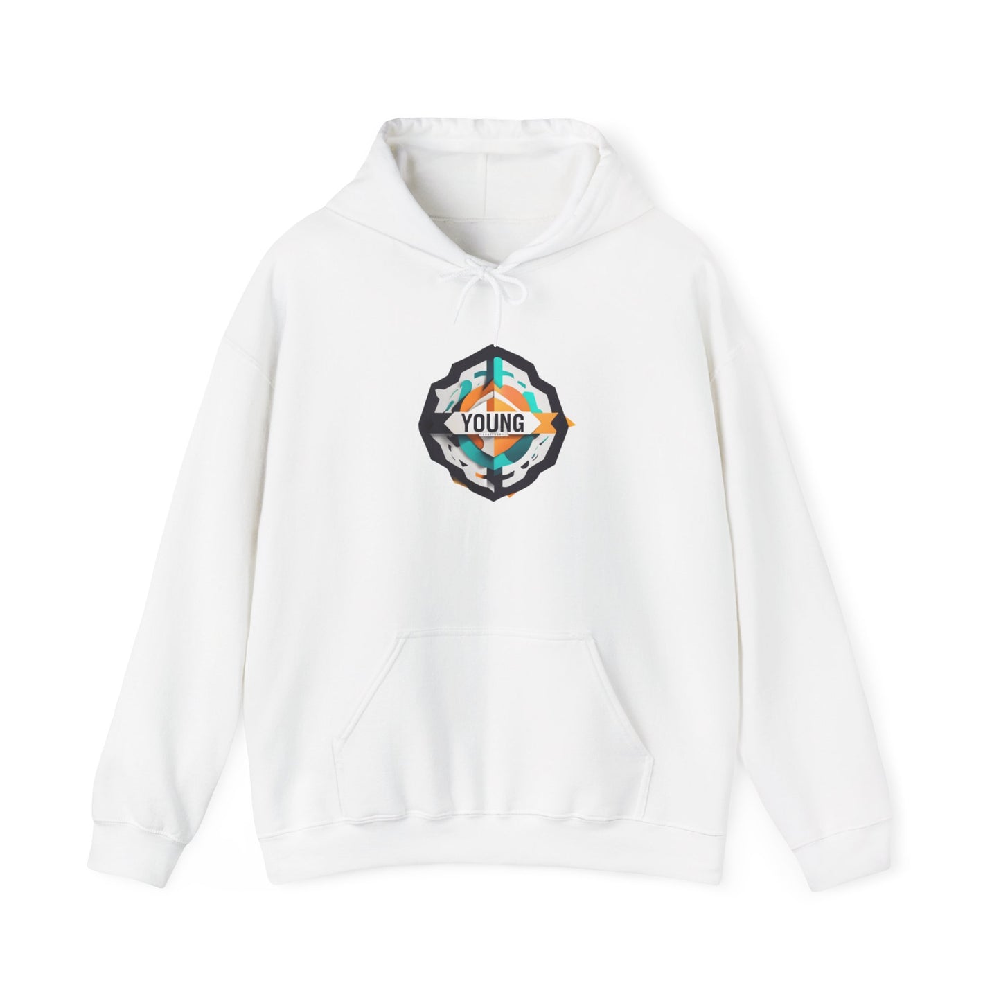 Youthful Spirit Unisex Hooded Sweatshirt – Embrace Your Young Vibe!
