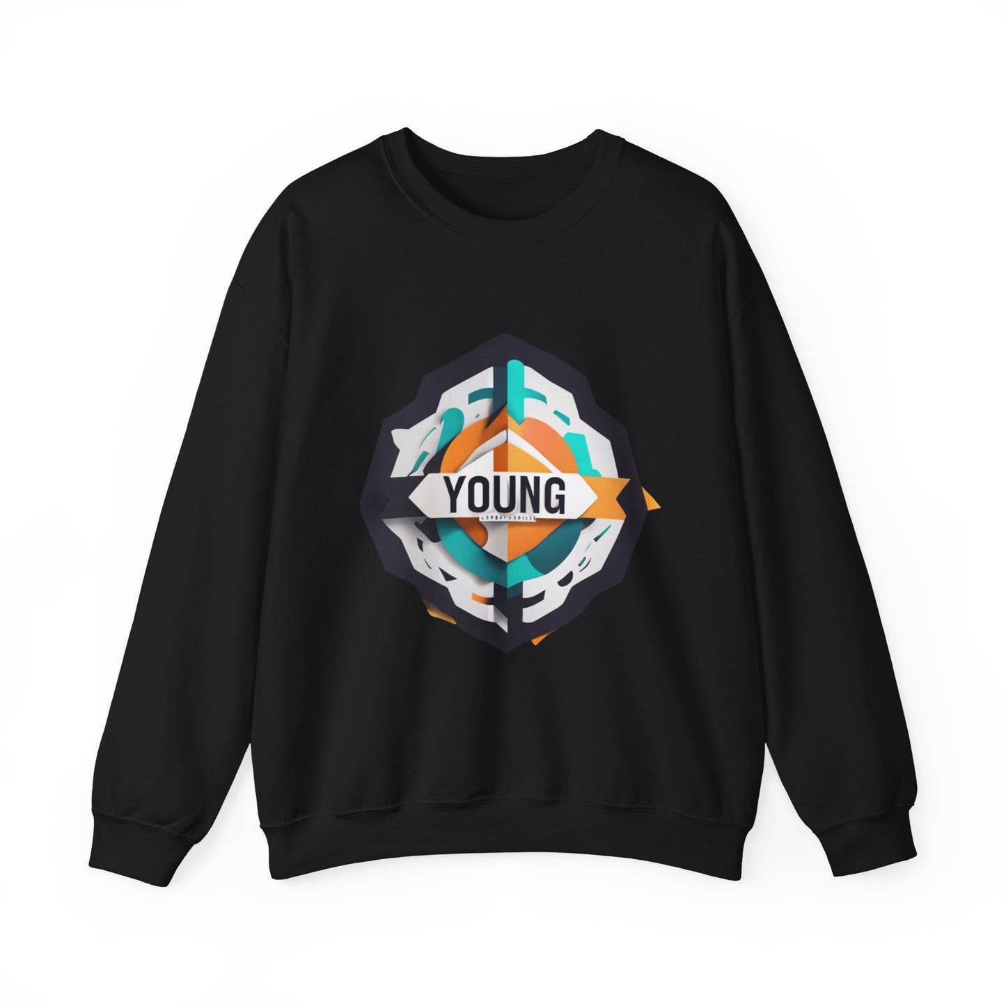 Youthful Spirit Unisex Crewneck Sweatshirt - Bold & Comfortable Red