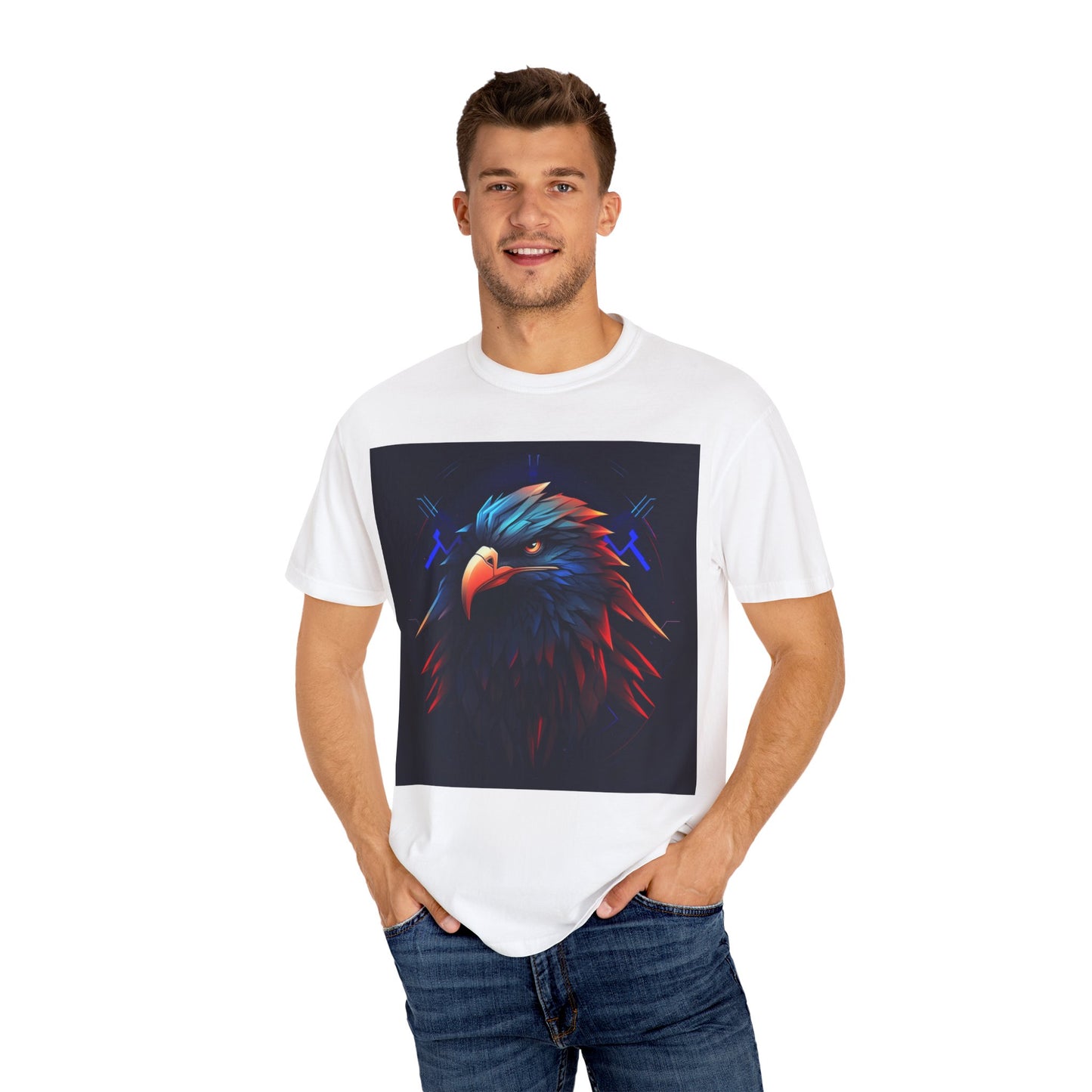 Eagle Graphic Unisex T-Shirt - Bold & Unique Design for Animal Lovers