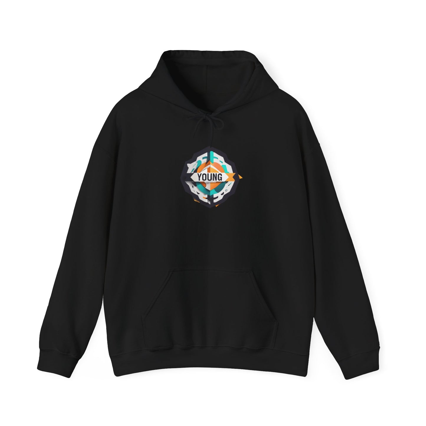 Youthful Spirit Unisex Hooded Sweatshirt – Embrace Your Young Vibe!