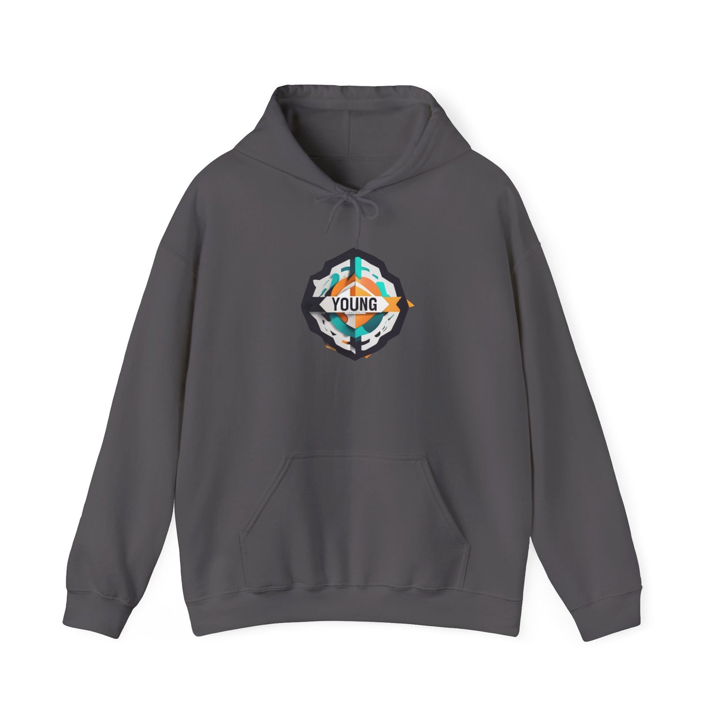 Youthful Spirit Unisex Hooded Sweatshirt – Embrace Your Young Vibe!