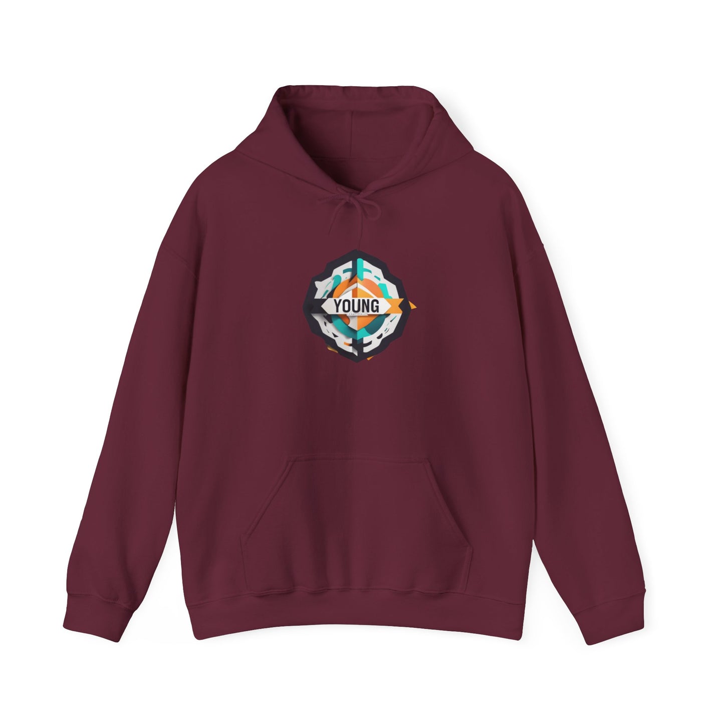 Youthful Spirit Unisex Hooded Sweatshirt – Embrace Your Young Vibe!