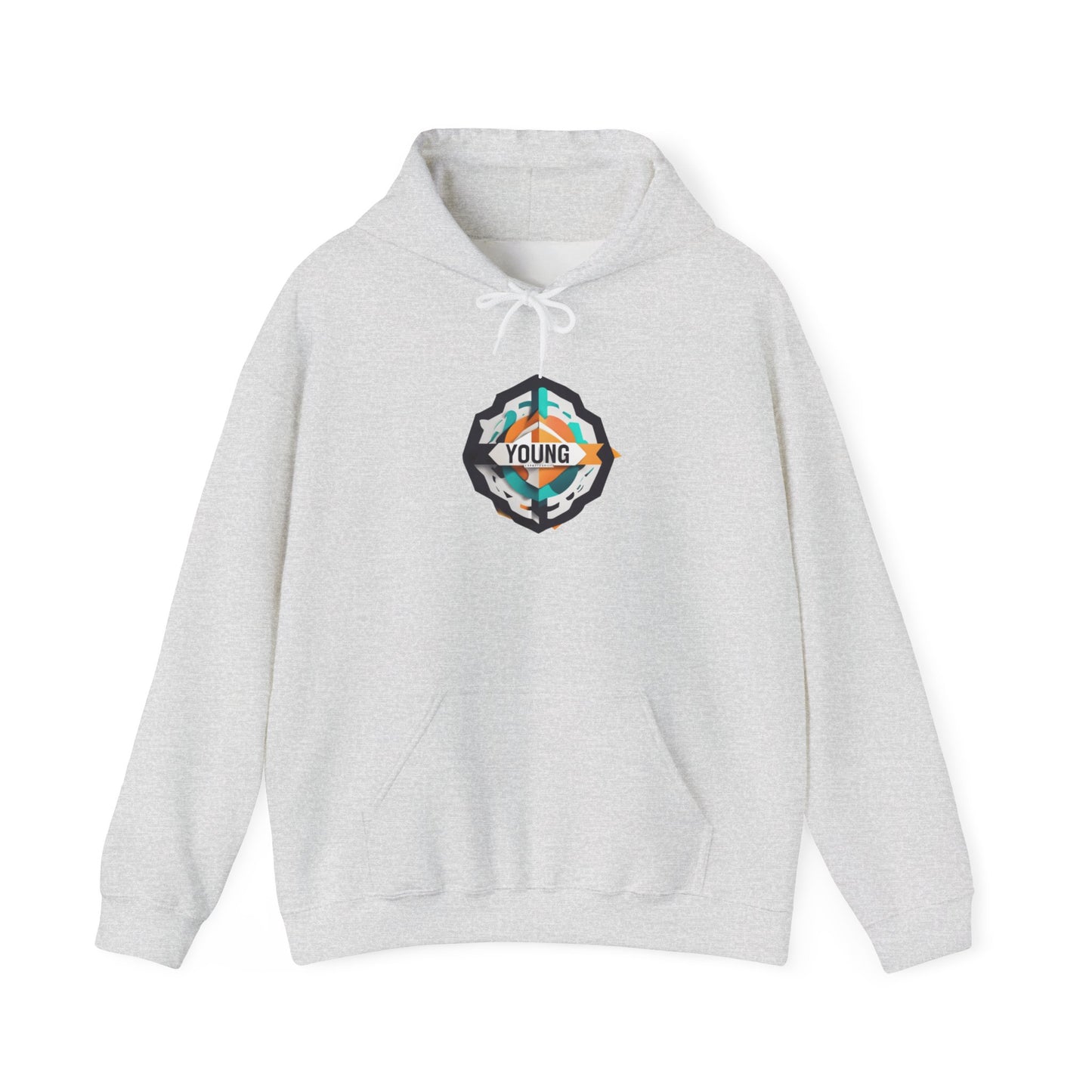 Youthful Spirit Unisex Hooded Sweatshirt – Embrace Your Young Vibe!