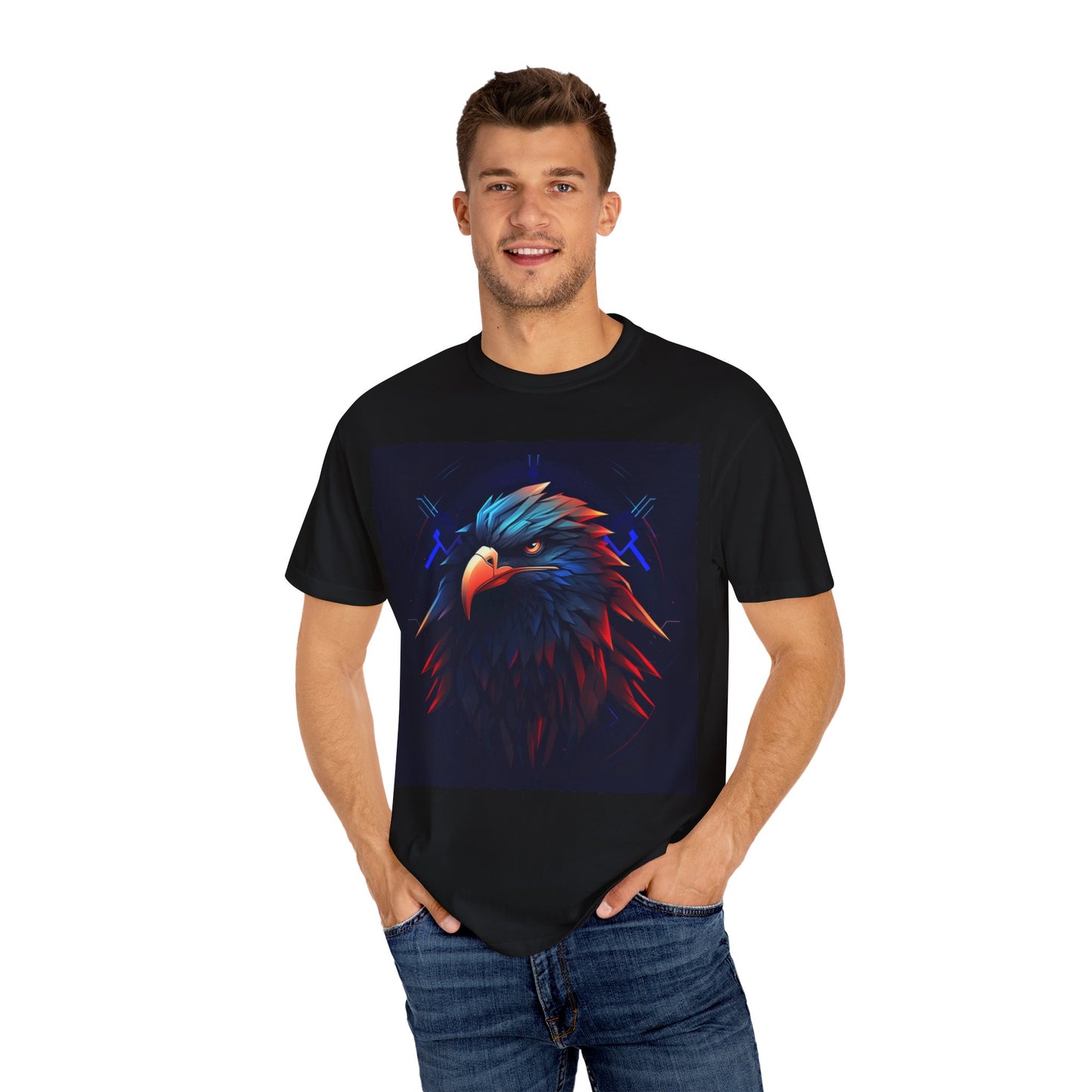 Eagle Graphic Unisex T-Shirt - Bold & Unique Design for Animal Lovers