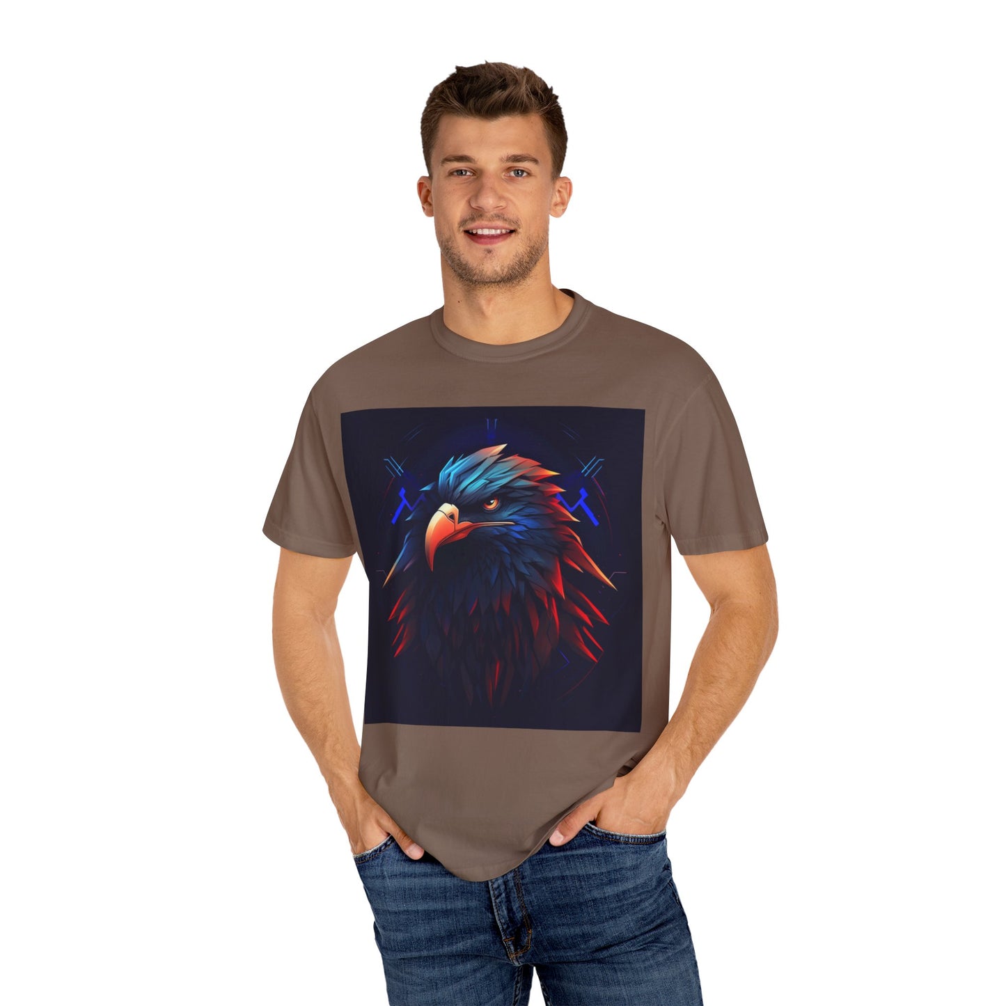 Eagle Graphic Unisex T-Shirt - Bold & Unique Design for Animal Lovers