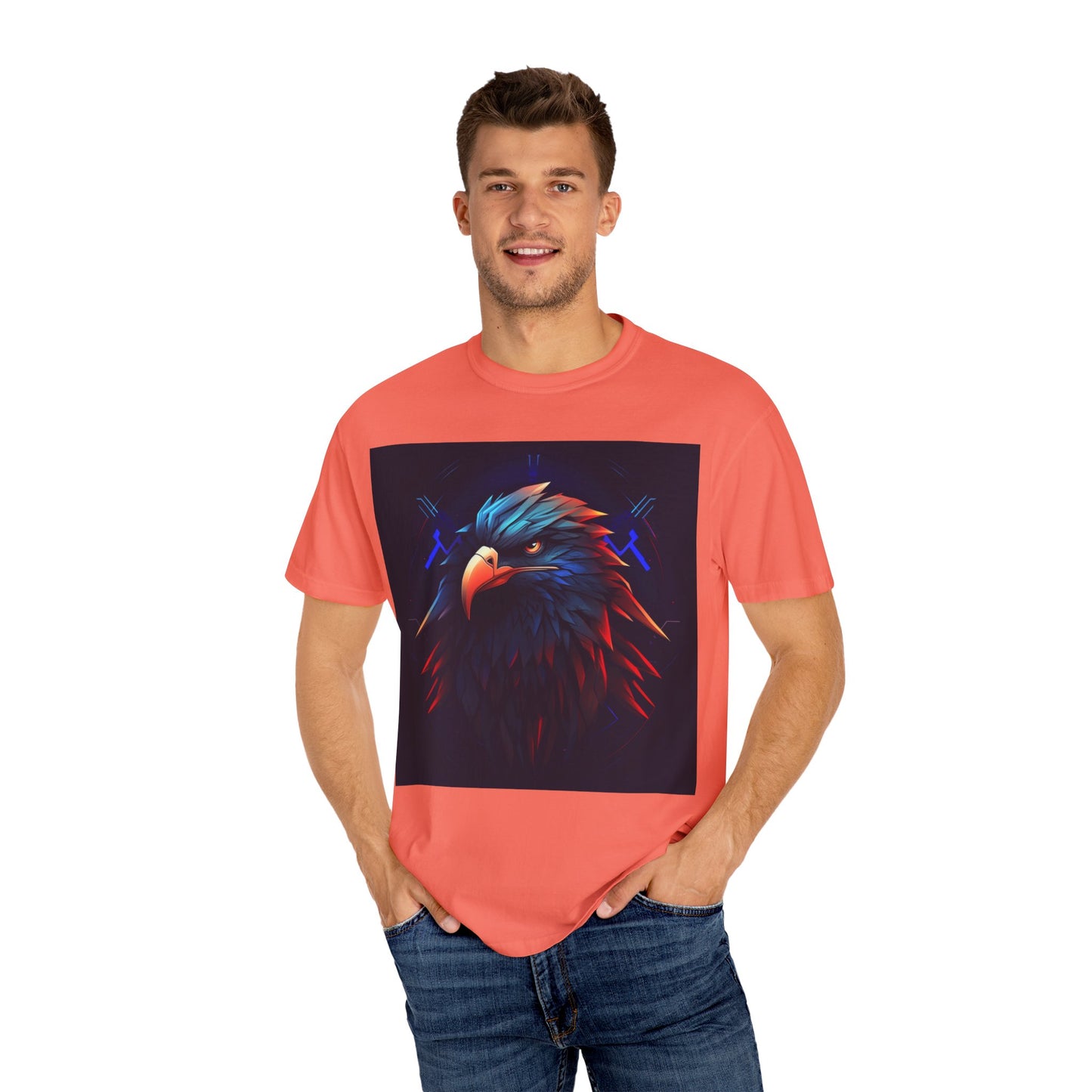 Eagle Graphic Unisex T-Shirt - Bold & Unique Design for Animal Lovers