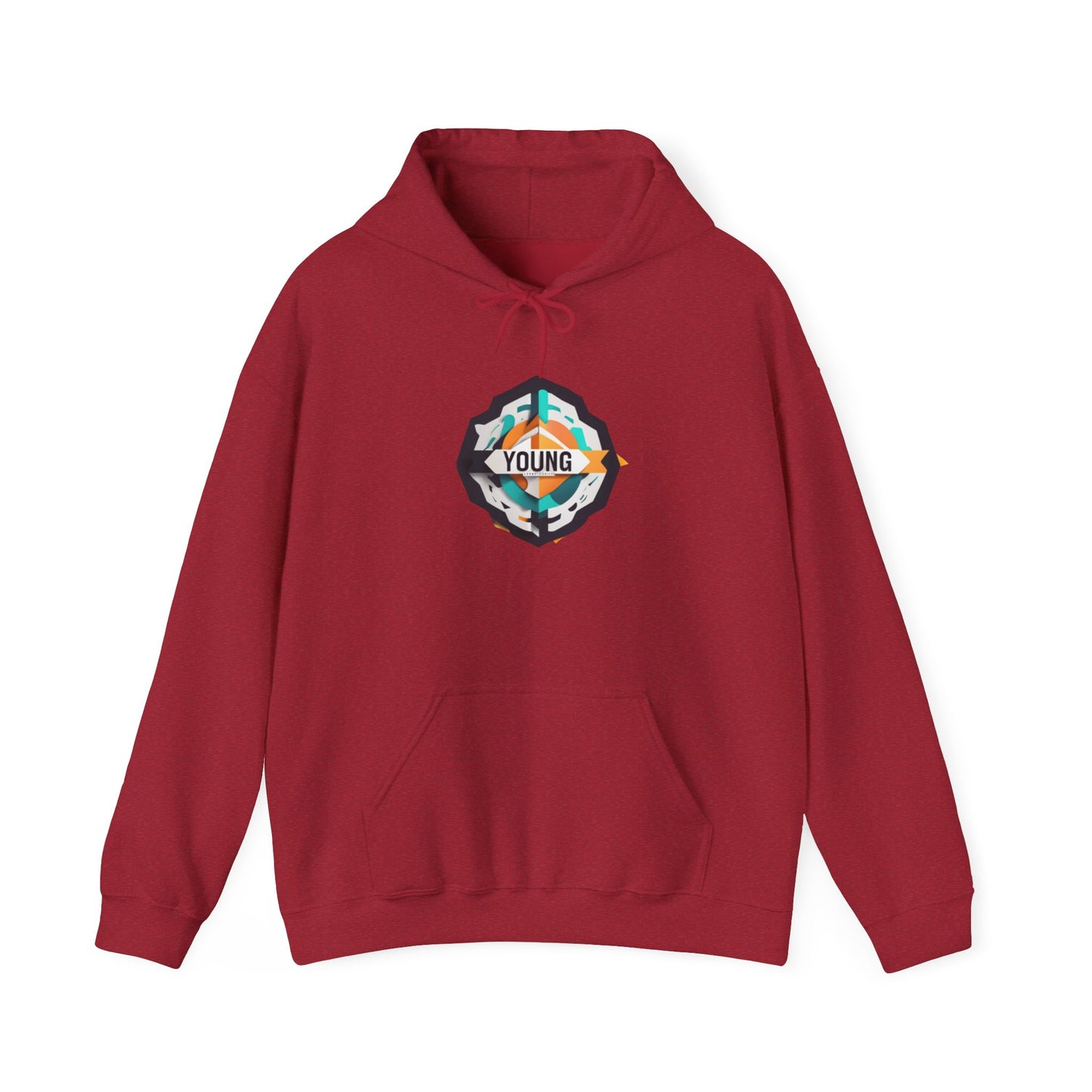 Youthful Spirit Unisex Hooded Sweatshirt – Embrace Your Young Vibe!