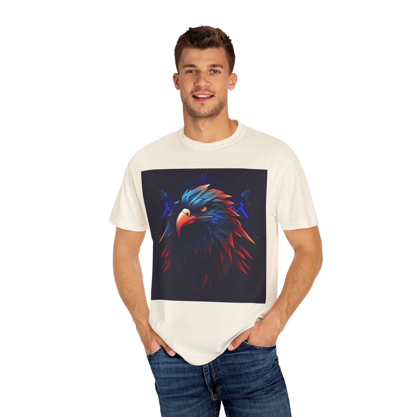 Eagle Graphic Unisex T-Shirt - Bold & Unique Design for Animal Lovers